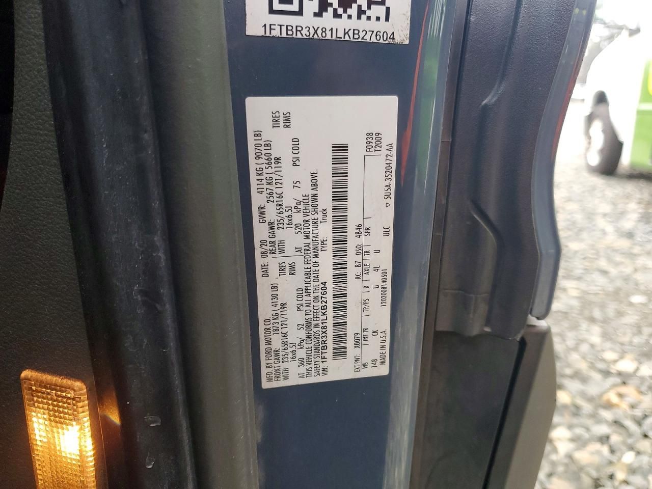 2020 Ford Transit 250 Delivery Van