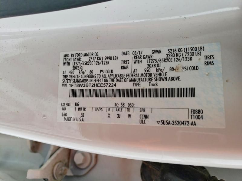 2017 Ford F350 Super Duty