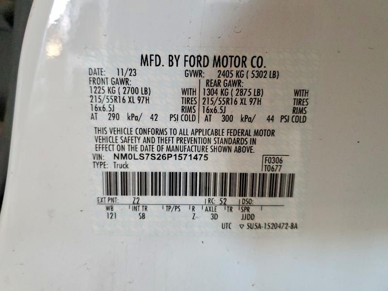 2023 Ford Transit Conne