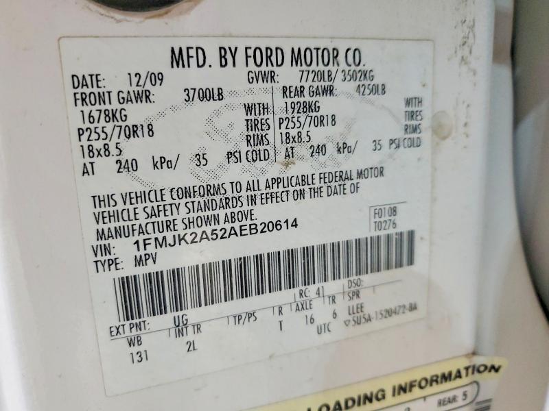 2010 Ford Expedition el Limited