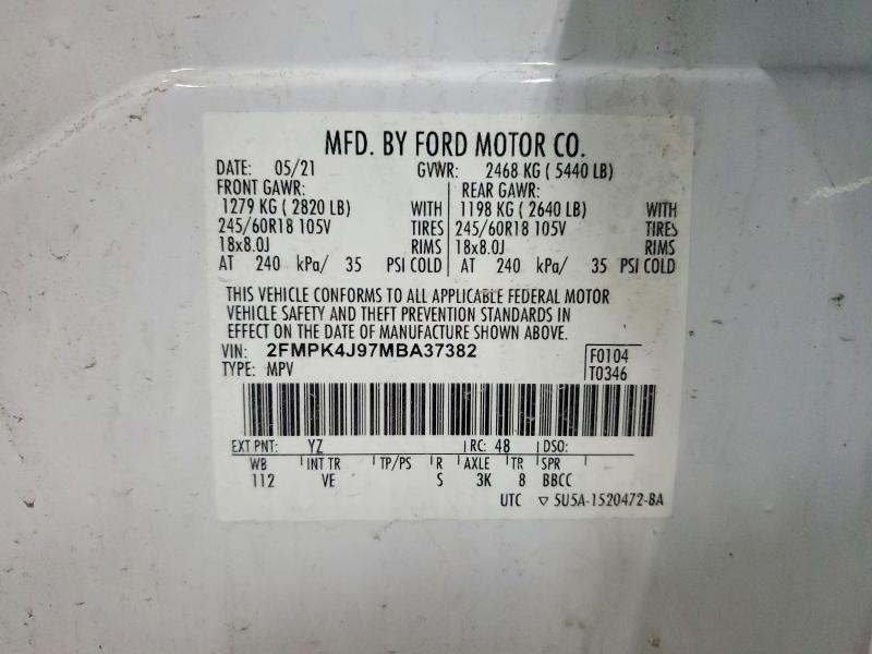 2021 Ford Edge sel