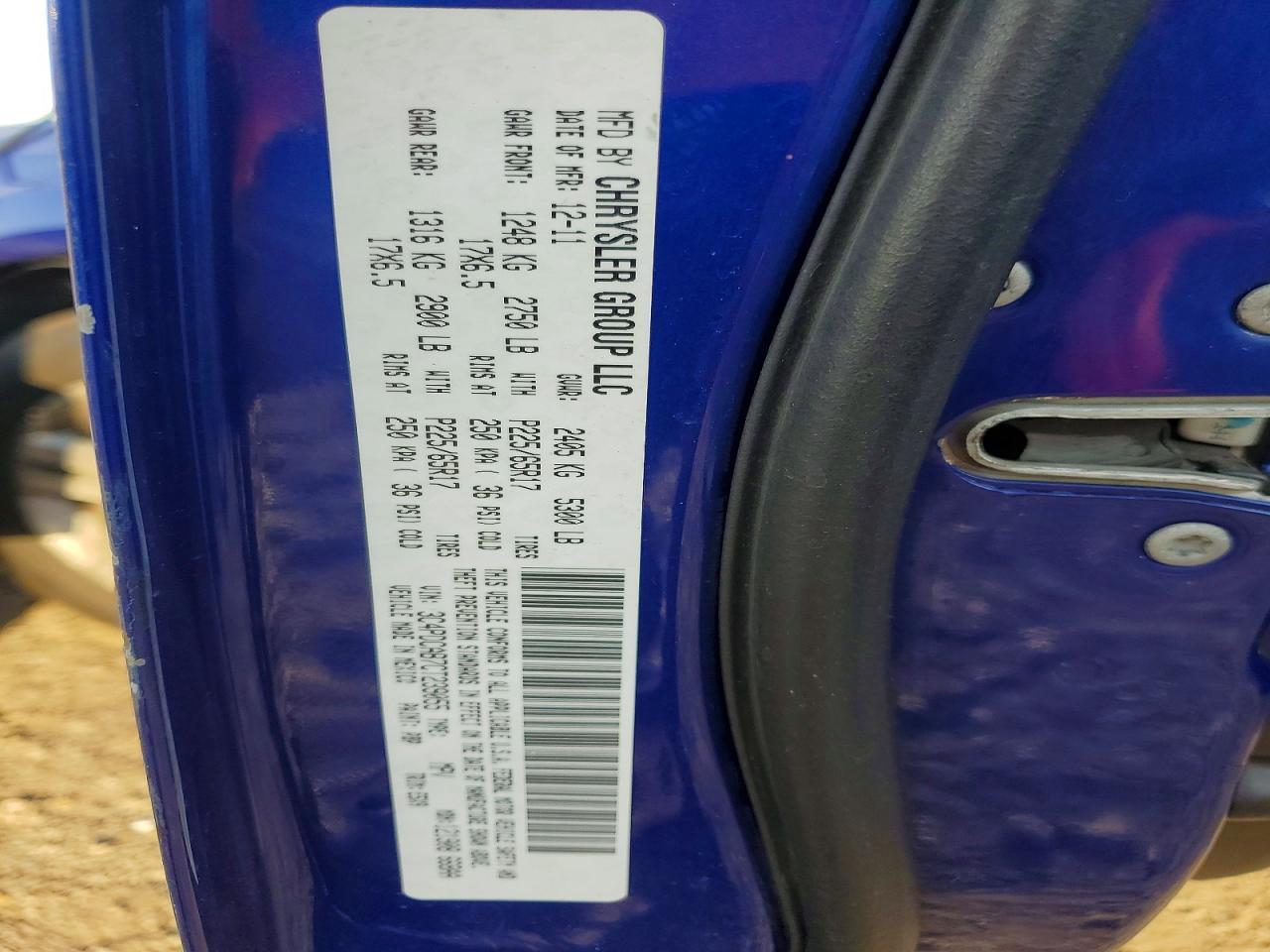 2012 Dodge Journey se