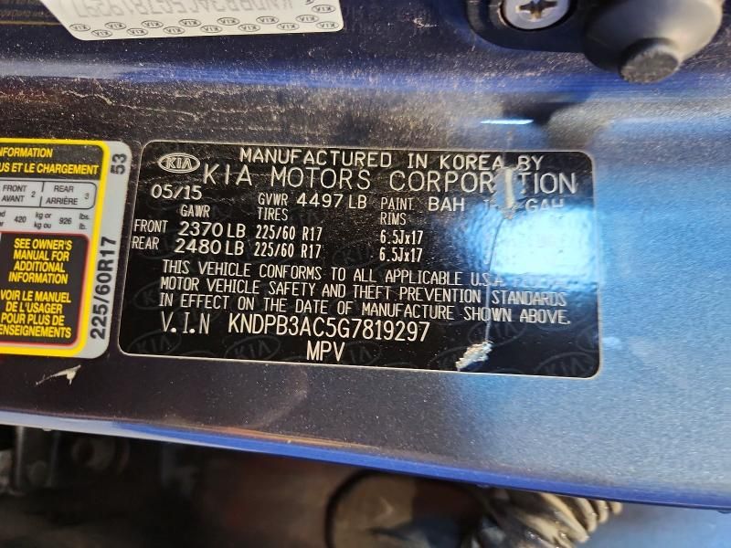 2016 KIA Sportage lx