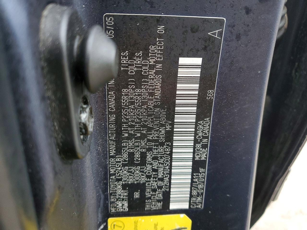 2005 Lexus Rx 330 Base