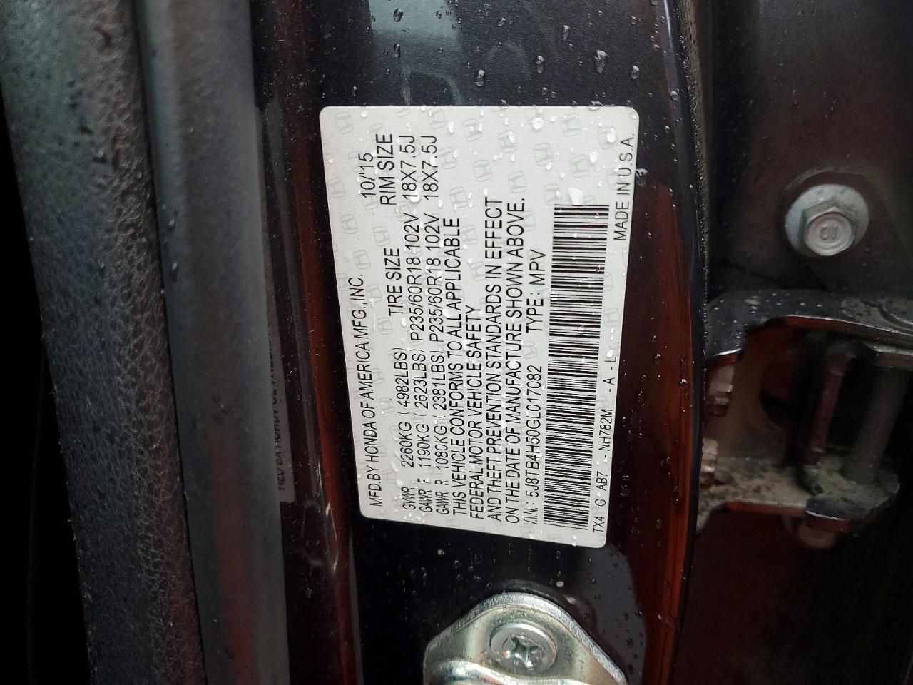 2016 Acura Rdx Technology