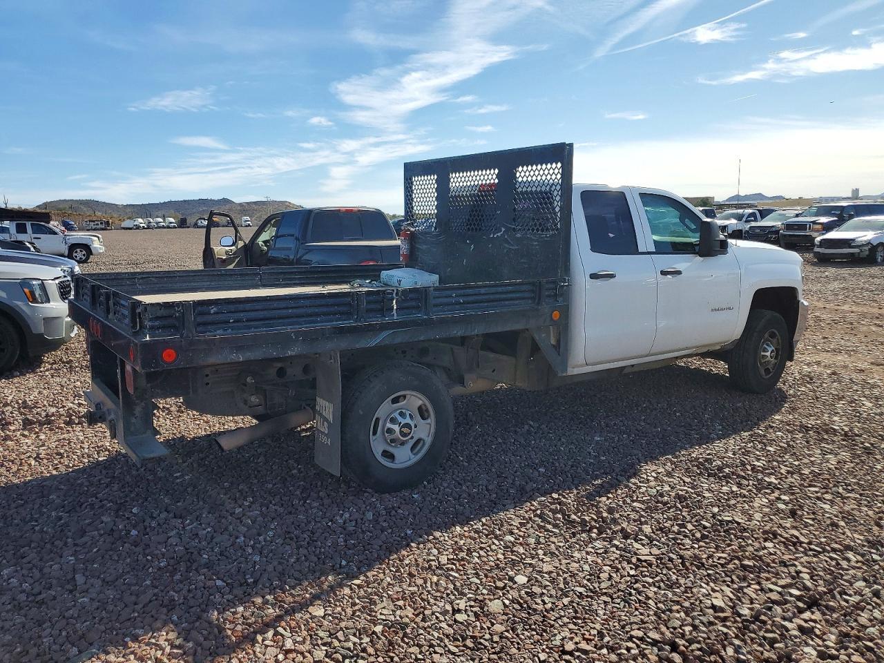 2017 Chevrolet Silverado Dump Flatbed Truck