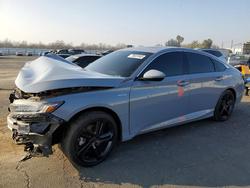 Vehiculos salvage en venta de Copart Fresno, CA: 2022 Honda Accord Touring Hybrid