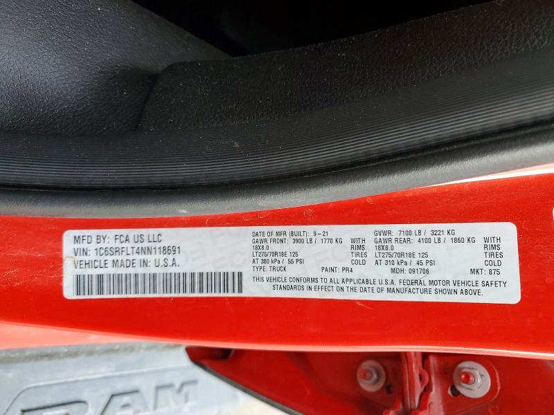 2022 Dodge Ram 1500 Rebel