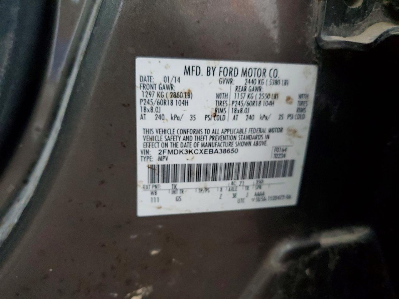 2014 Ford Edge Limited