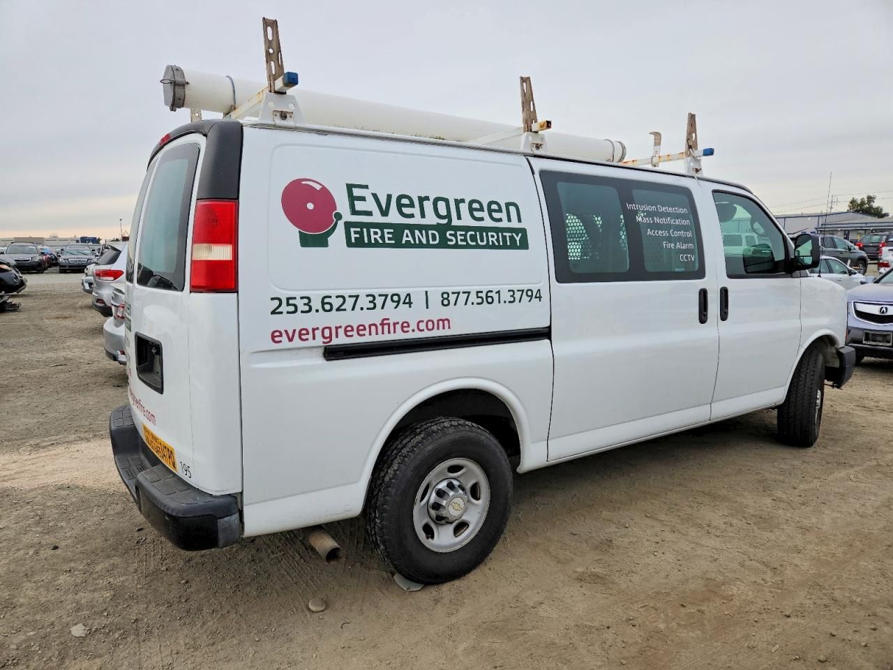 2014 Chevrolet Express 2500 Utility / Service Van