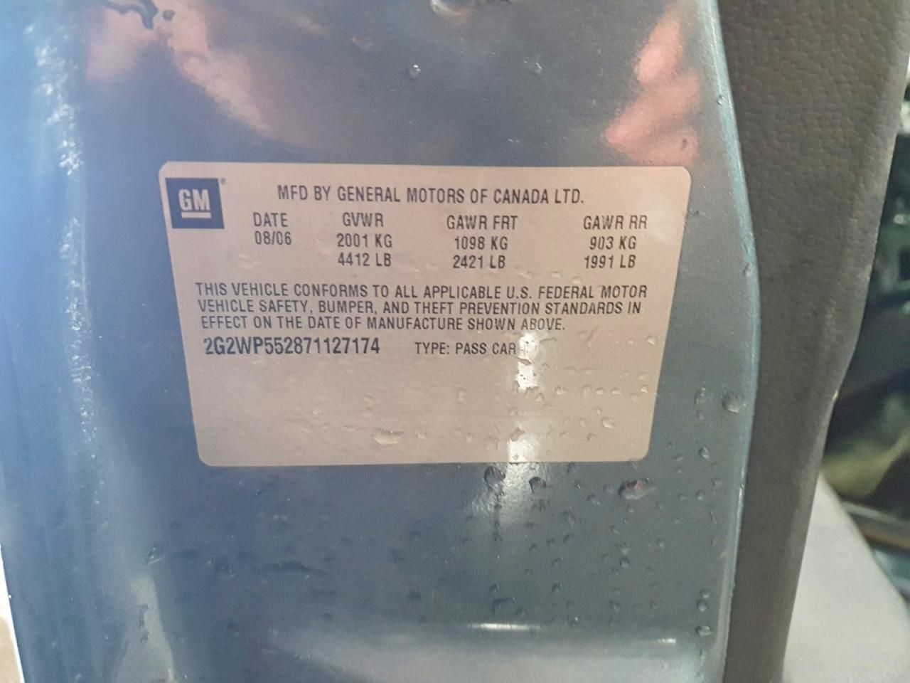 2007 Pontiac Grand Prix