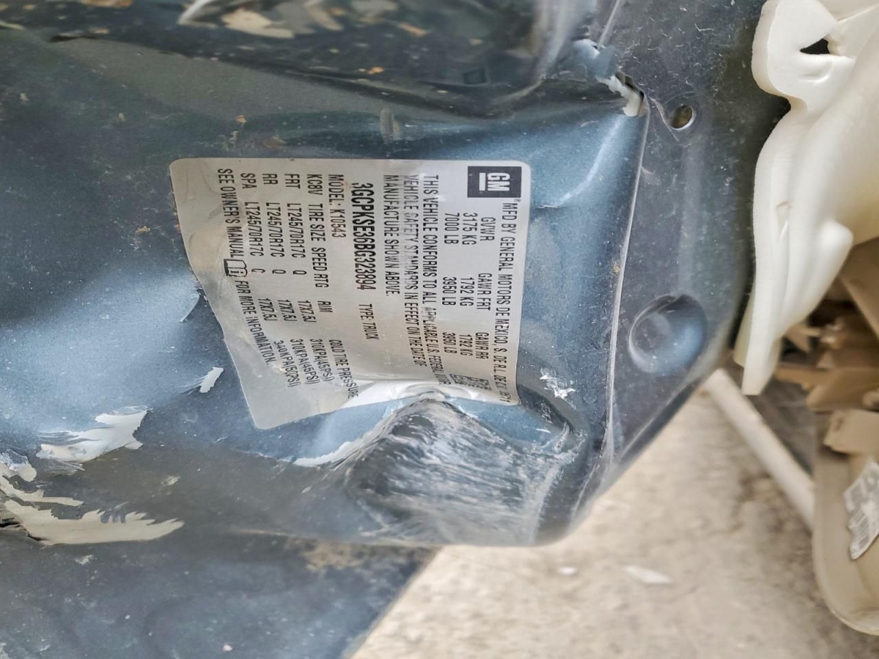 2011 Chevrolet Silverado K1500 lt