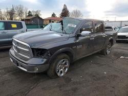 Salvage trucks for sale at Denver, CO auction: 2017 Dodge 1500 Laramie