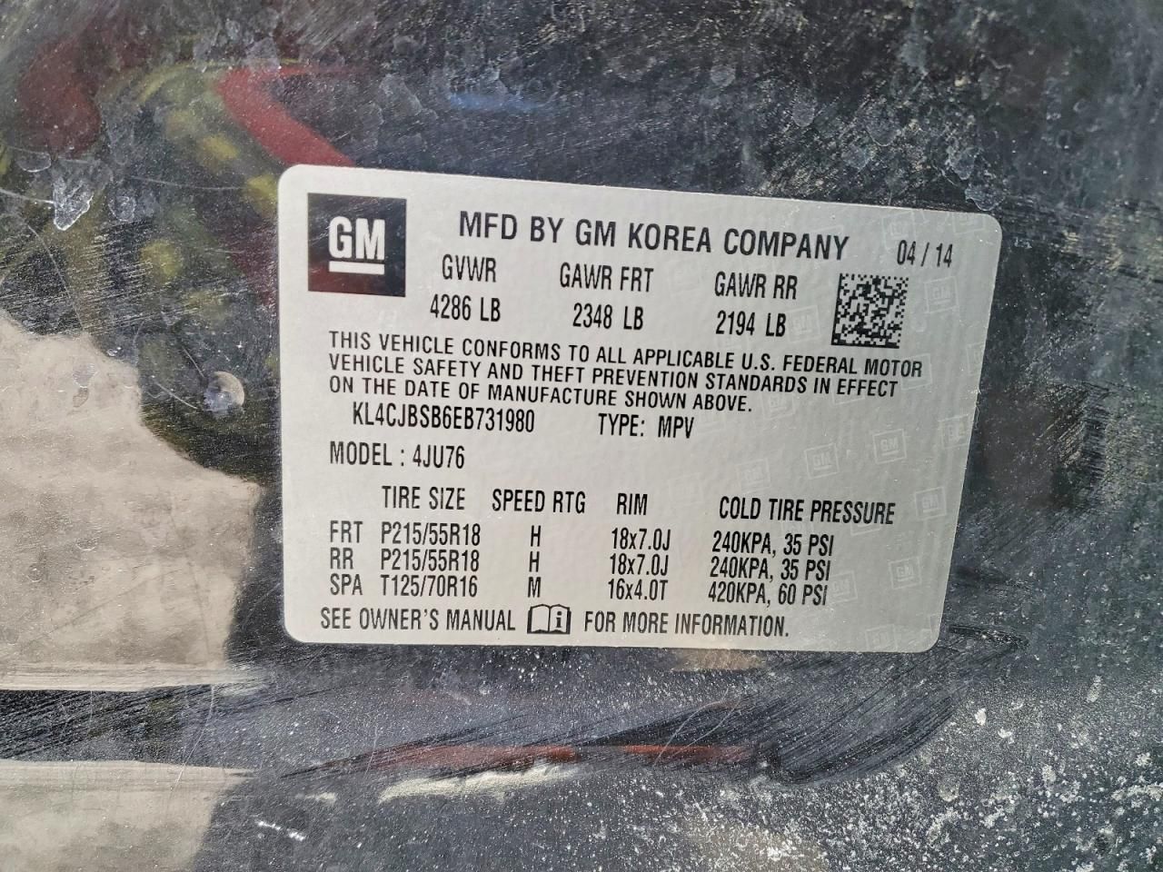 2014 Buick Encore Convenience