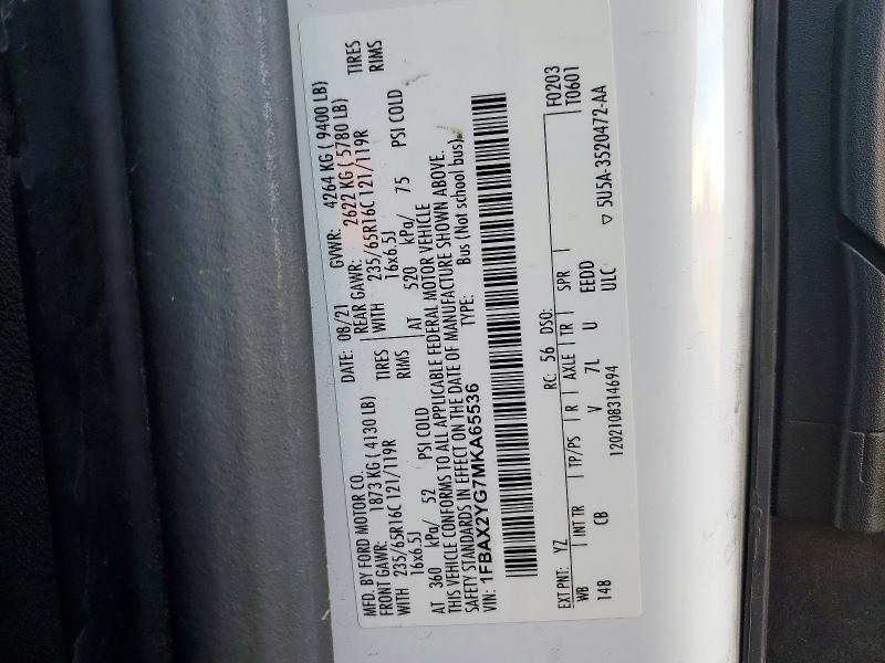 2021 Ford Transit T-350