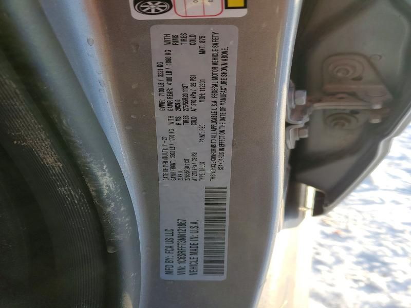 2022 Dodge Ram 1500 big Horn/lone Star