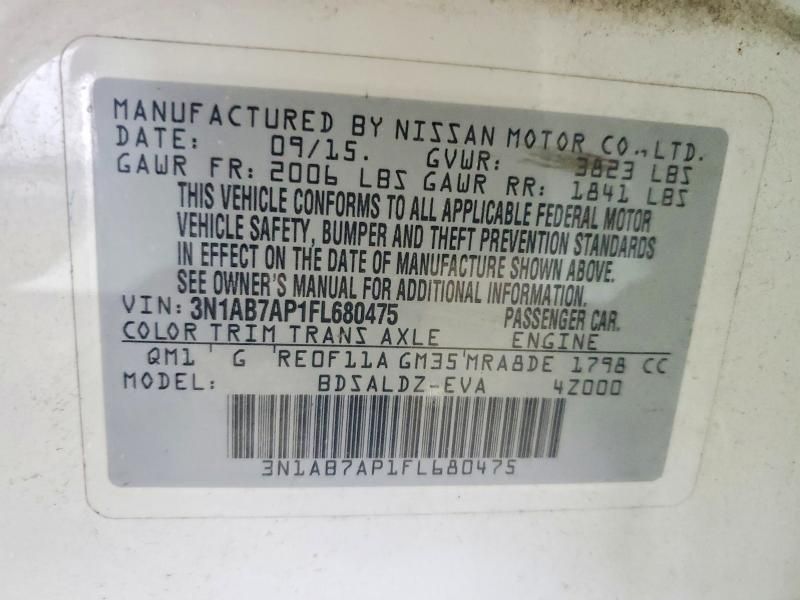 2015 Nissan Sentra s