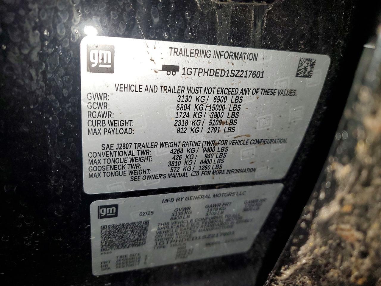 2025 GMC Sierra C1500 slt