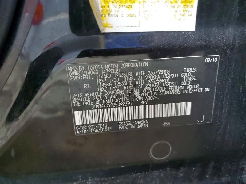 2011 Toyota Rav4 Sport