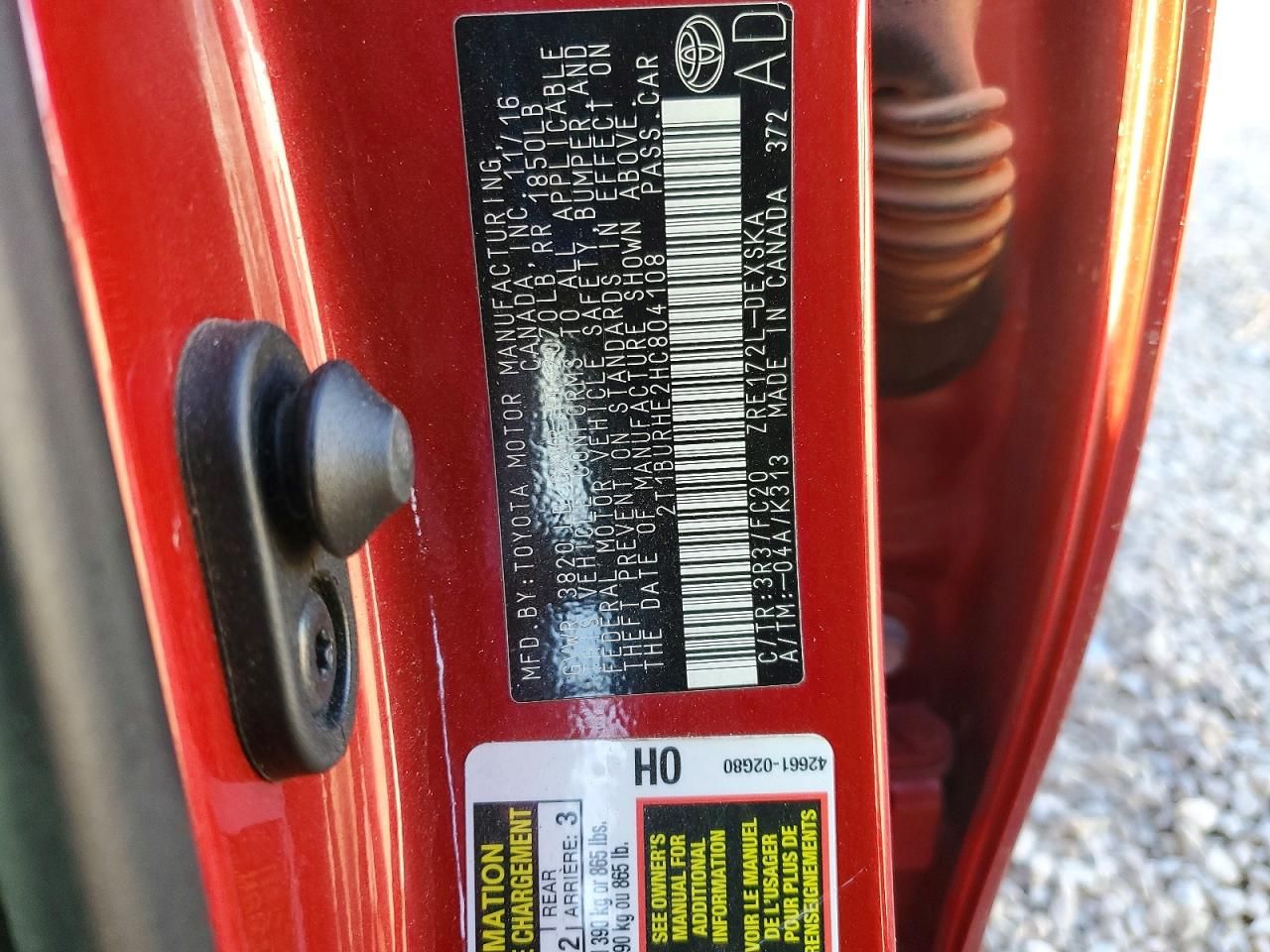 2017 Toyota Corolla se