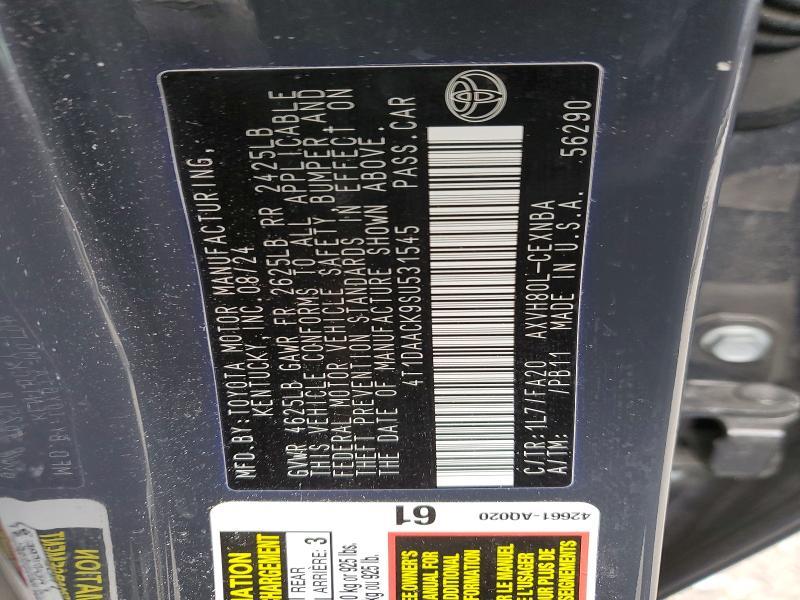 2025 Toyota Camry xse