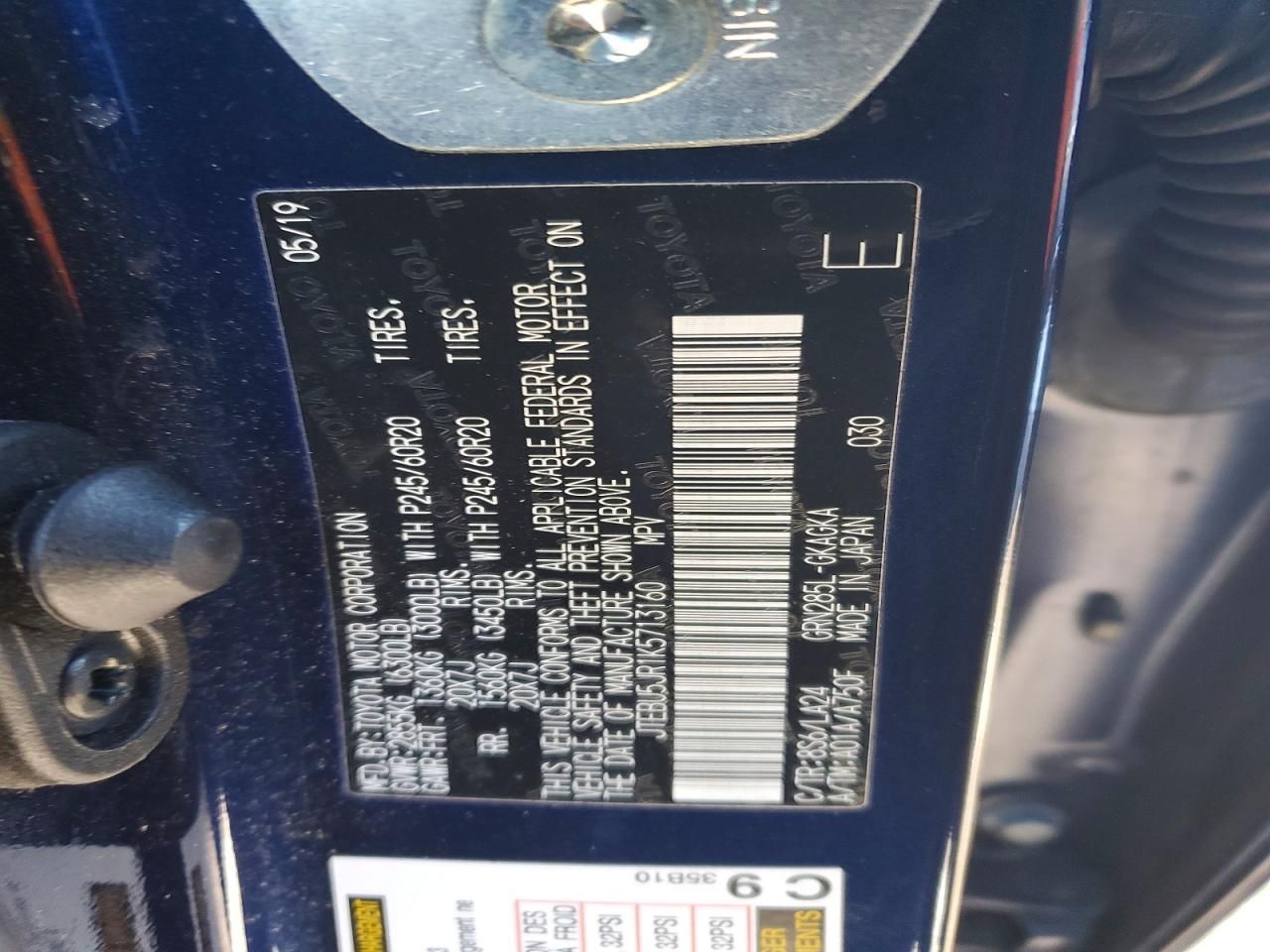 2019 Toyota 4runner Sr5/sr5 Premium