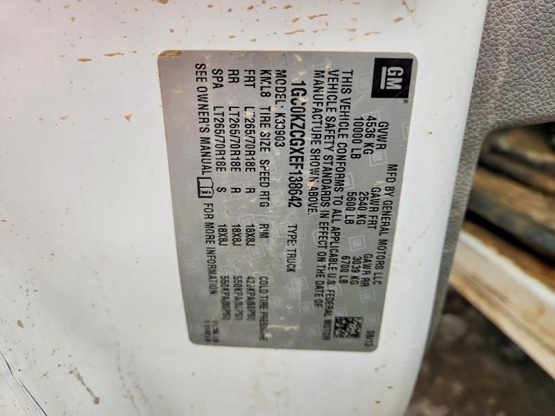 2014 Chevrolet Silverado K3500