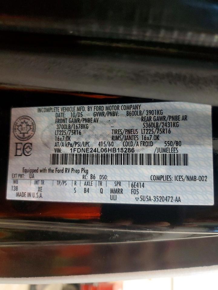 2006 Ford Econoline E250 Van