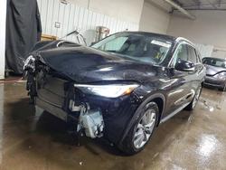 Salvage cars for sale from Copart Elgin, IL: 2019 Infiniti Qx50 Essential