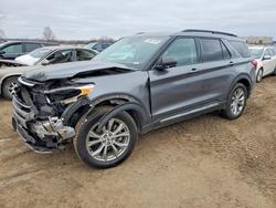 Vehiculos salvage en venta de Copart Des Moines, IA: 2021 Ford Explorer xlt