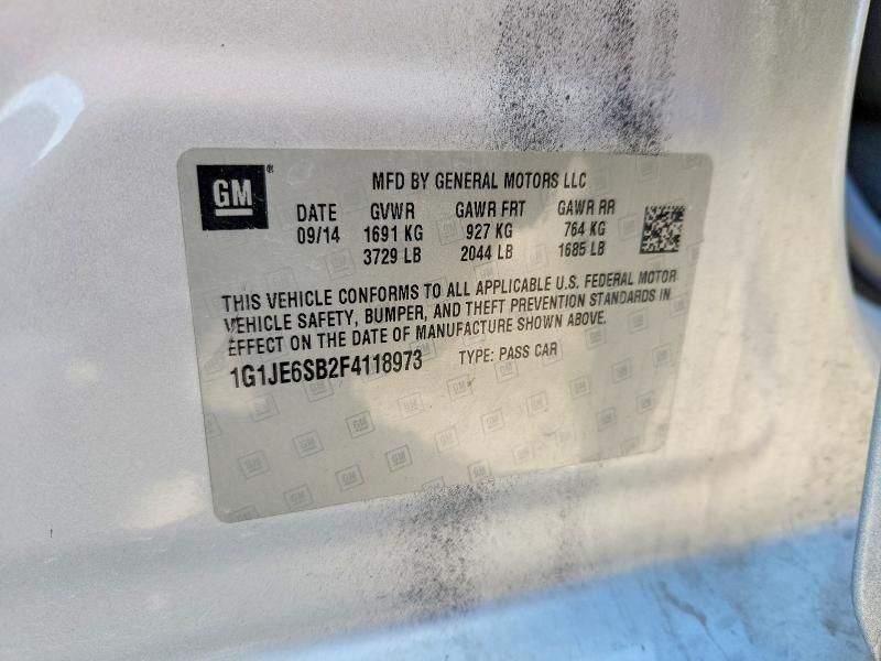 2015 Chevrolet Sonic ltz