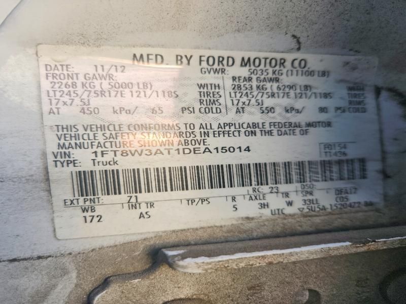 2013 Ford F350 Super Duty