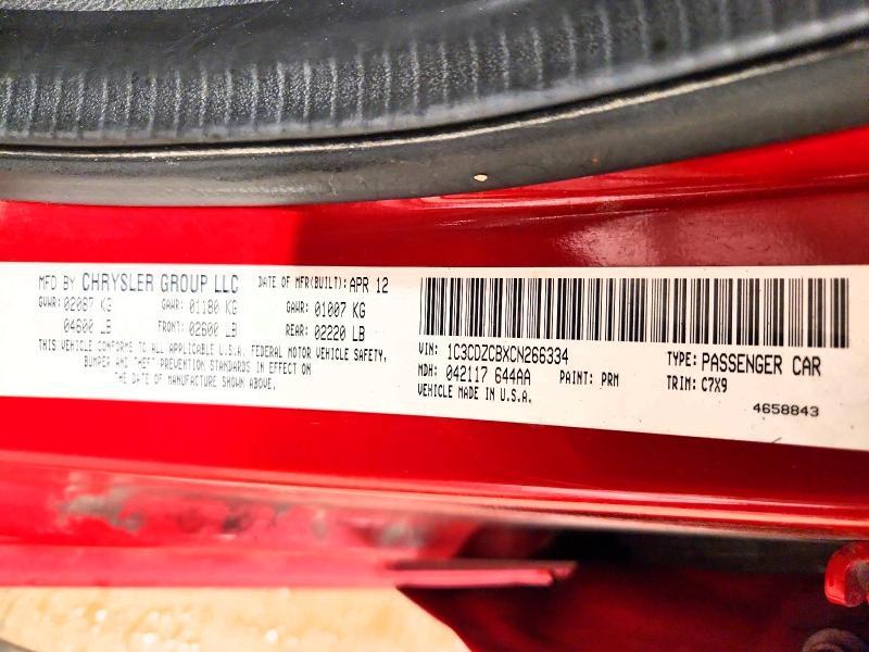 2012 Dodge Avenger sxt