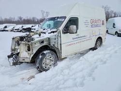 Salvage trucks for sale at Barberton, OH auction: 2017 Niss AN NV 2500 Utility / Service Van