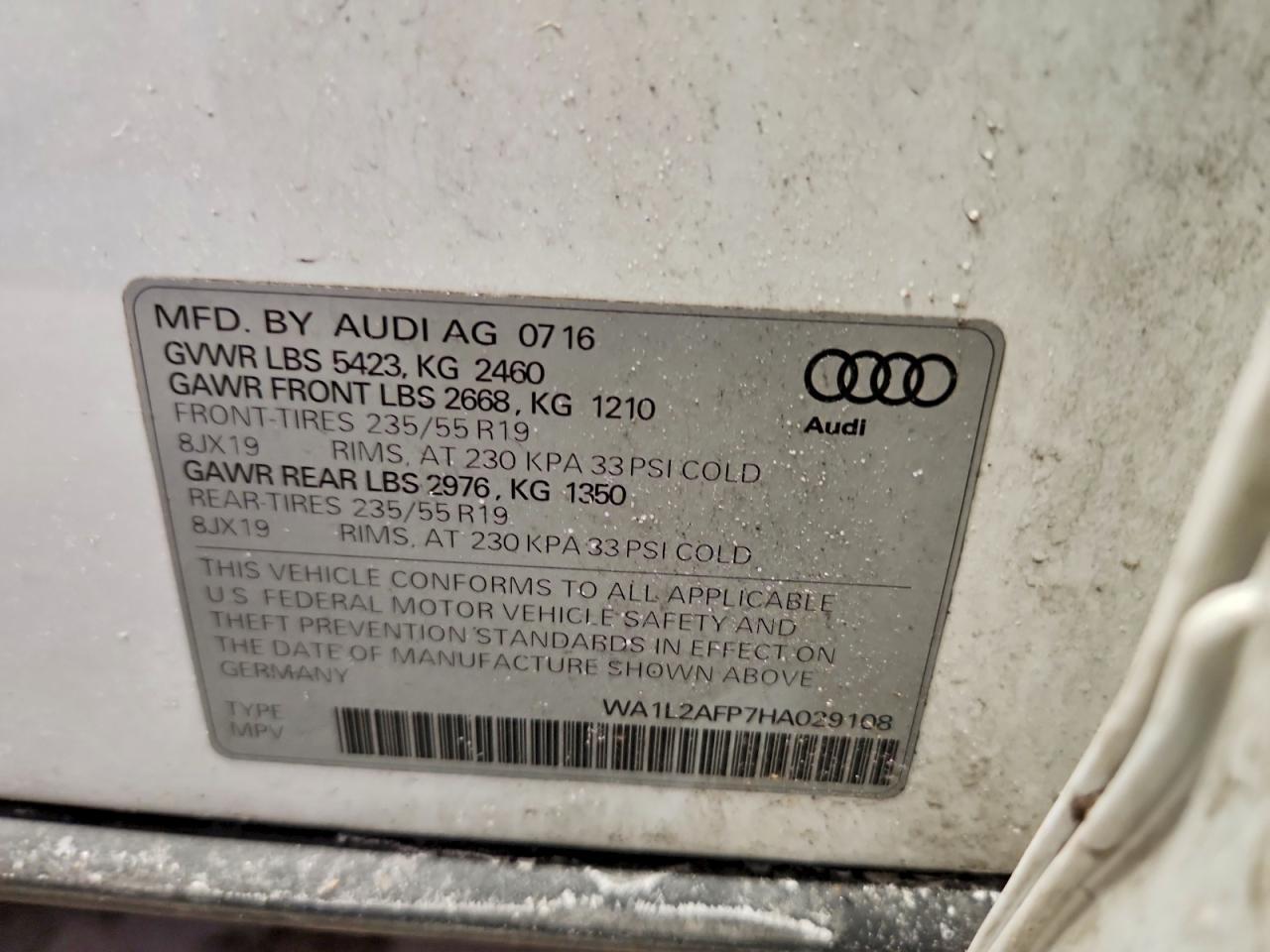 2017 Audi Q5 Premium Plus