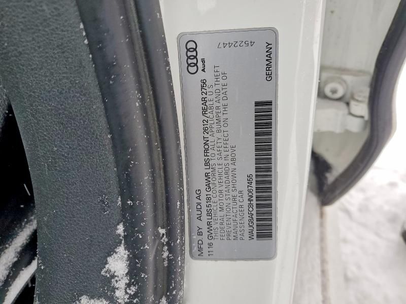 2017 Audi A6 Premium Plus