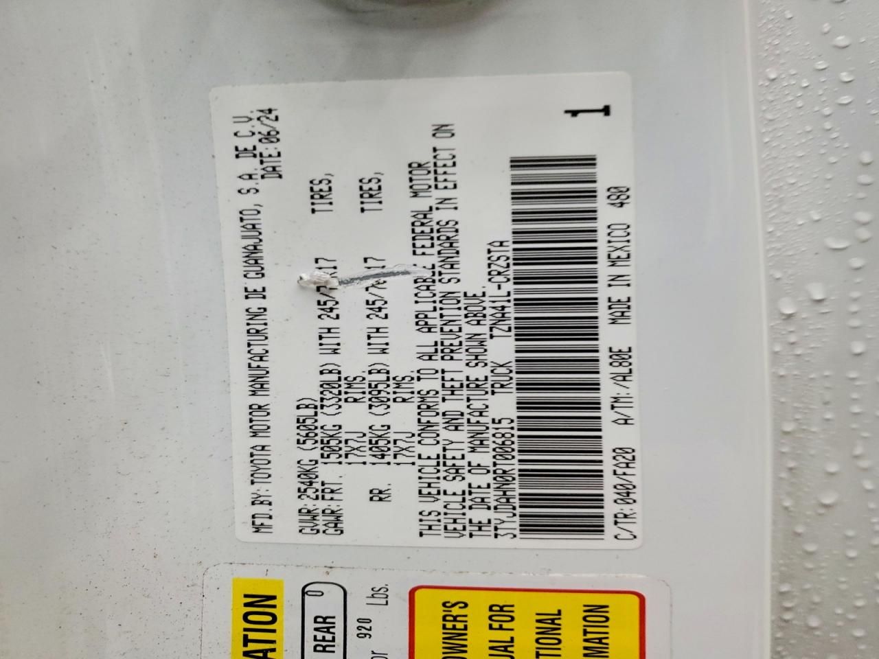 2024 Toyota Tacoma Xtracab