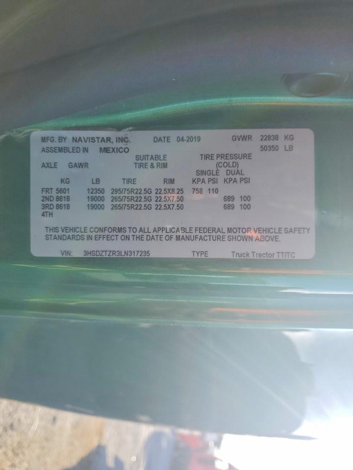 2020 International LT625 Semi Truck