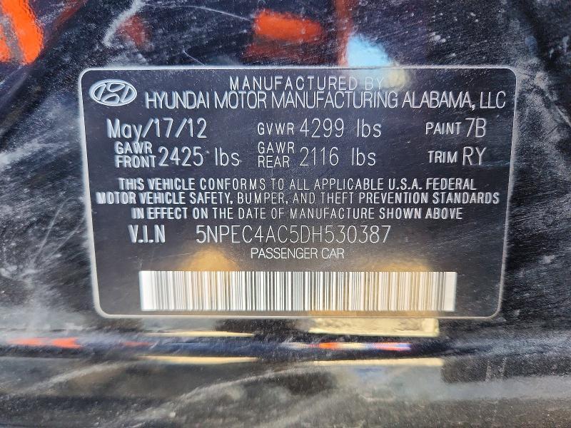 2013 Hyundai Sonata se