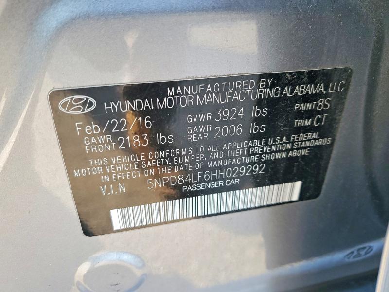 2017 Hyundai Elantra se