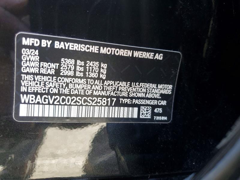 2025 BMW 840i