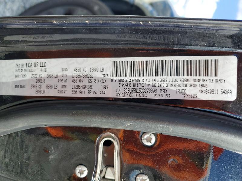 2016 Dodge 2500 Laramie