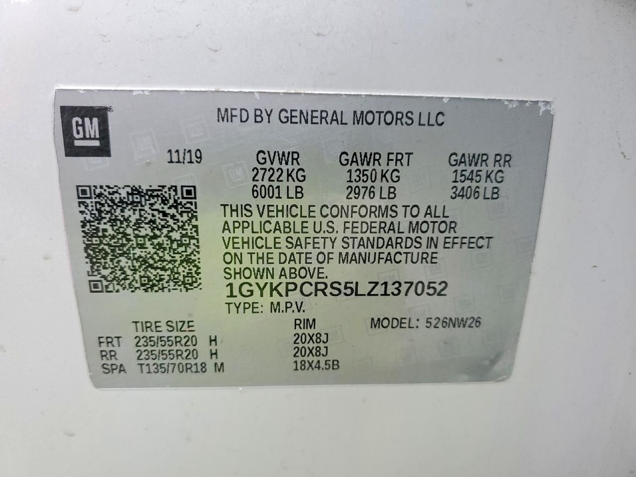 2020 Cadillac XT6 Premium Luxury