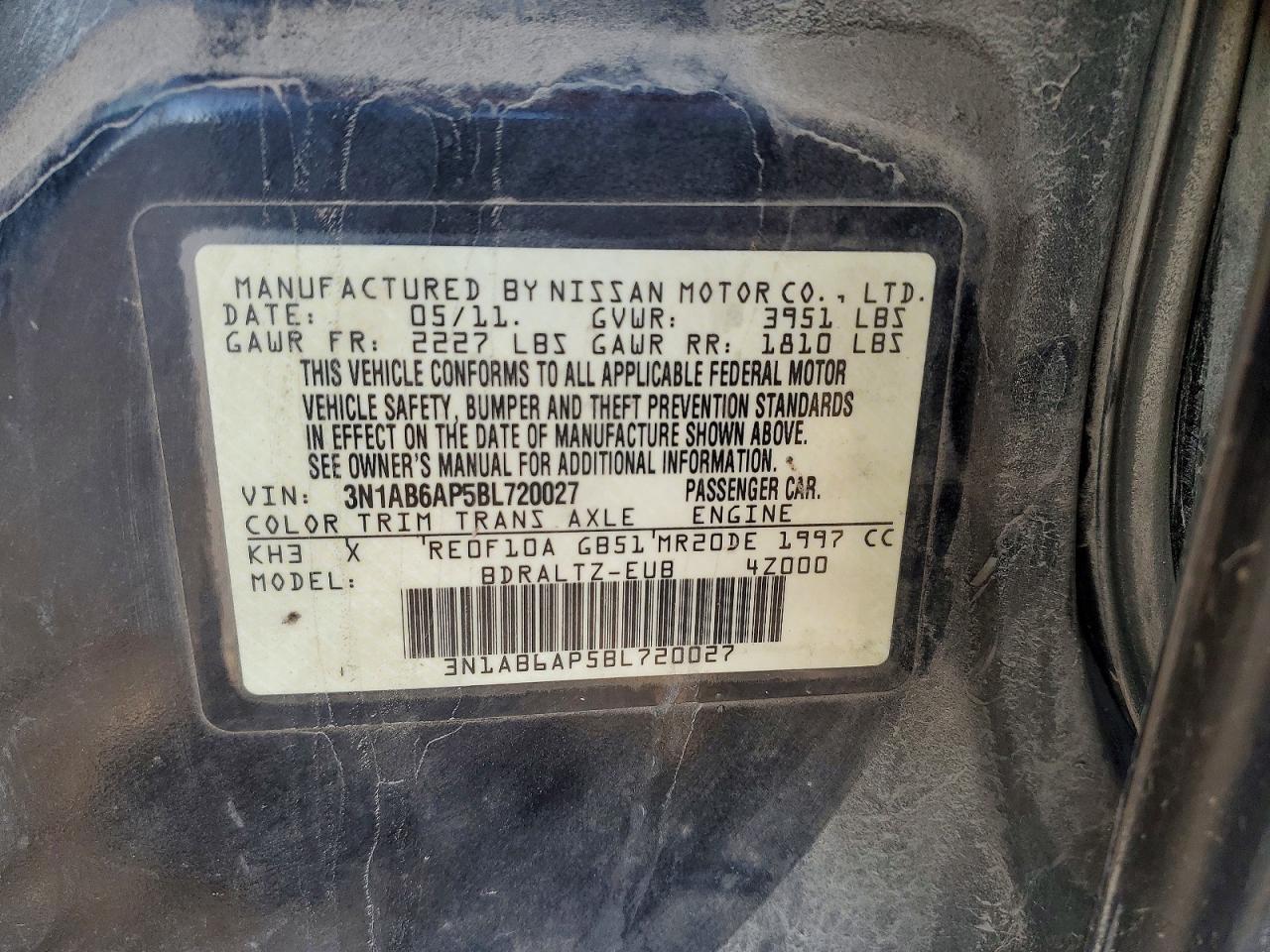 2011 Nissan Sentra 2.0