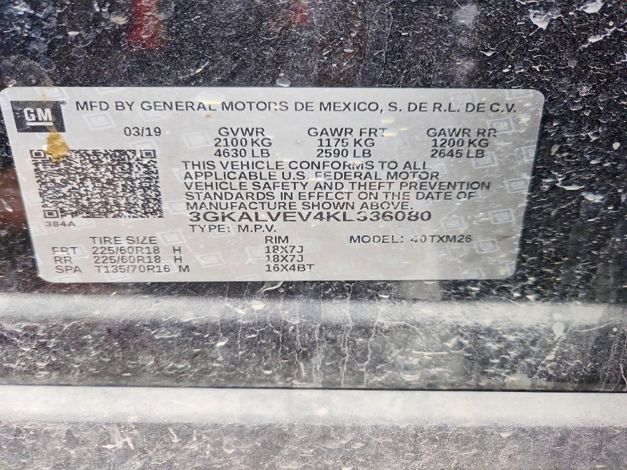 2019 GMC Terrain slt