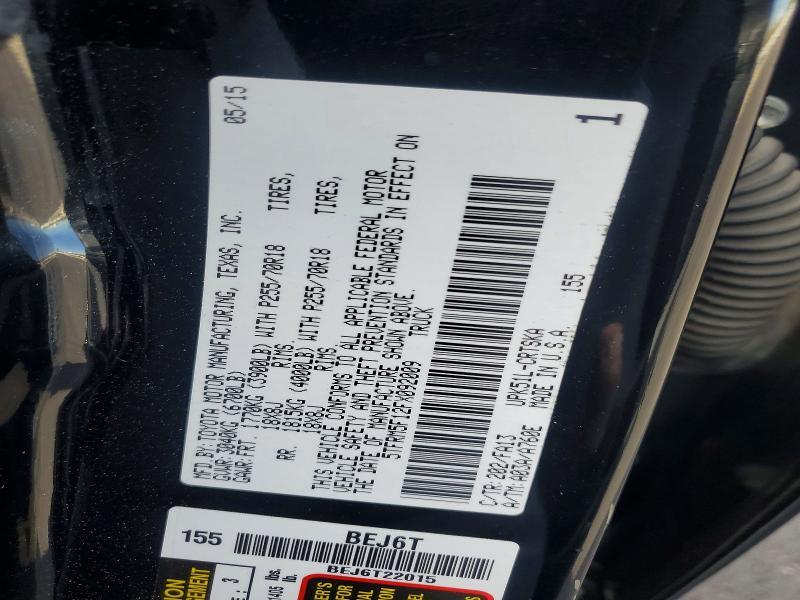 2015 Toyota Tundra Double Cab SR