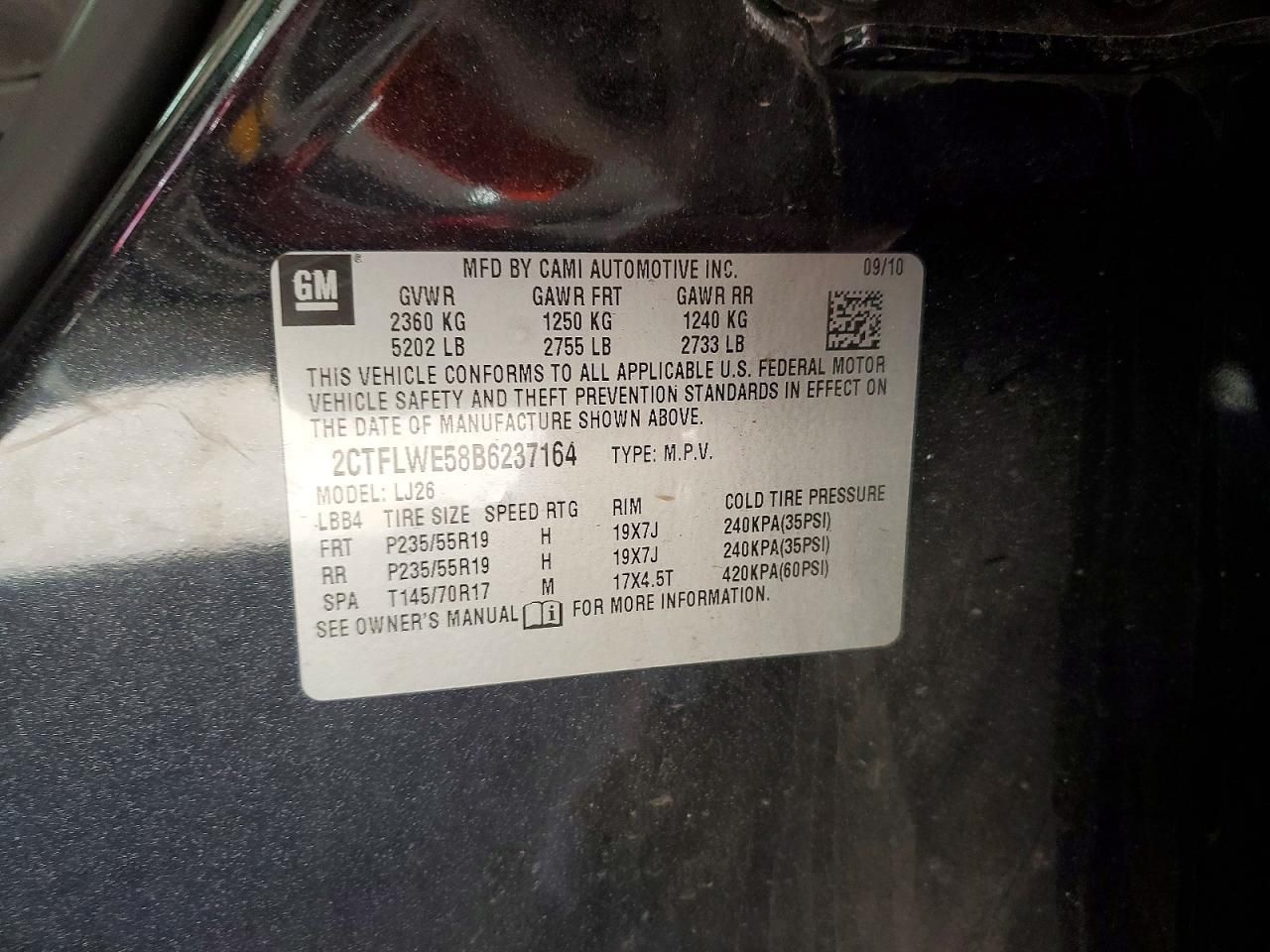 2011 GMC Terrain slt