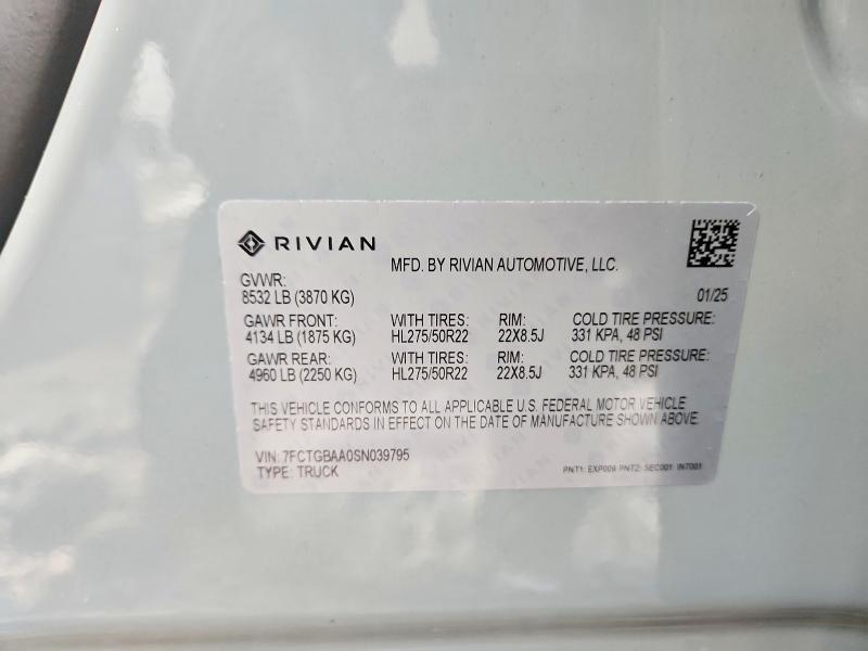 2025 Rivian R1T Adventure