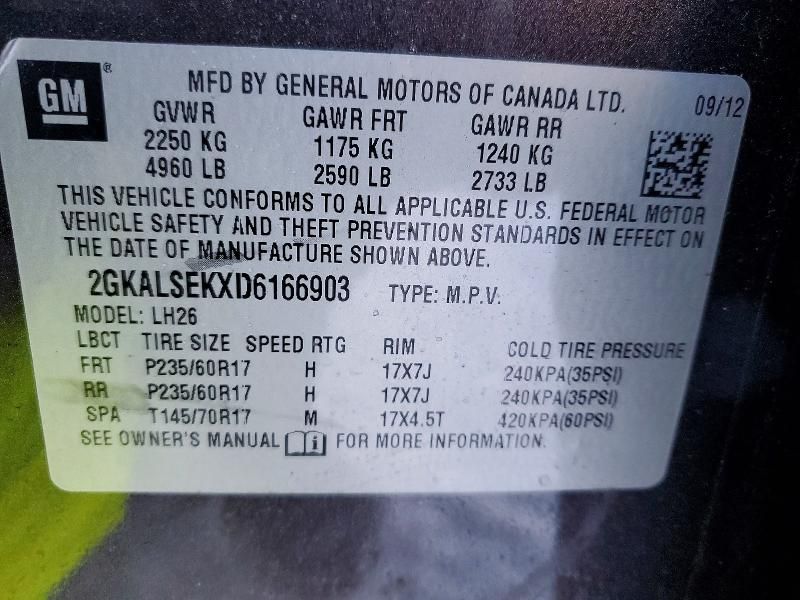 2013 GMC Terrain sle