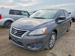 Salvage cars for sale from Copart Houston, TX: 2014 Nissan Sentra s